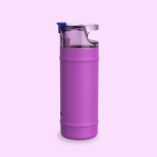 bubba 18 oz DualSip Insulated Stainless Steel Water Bottle - Mood Booster - US 5966