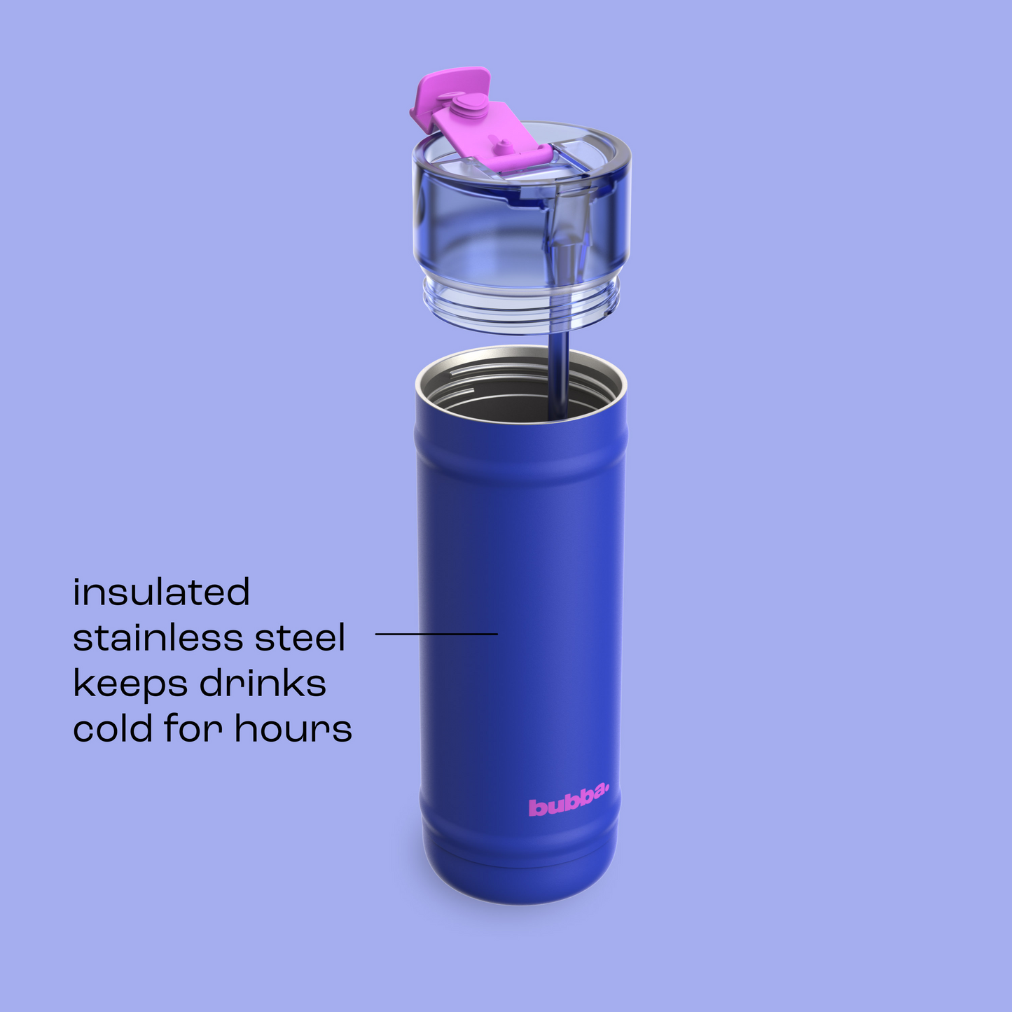 bubba 32 oz DualSip Insulated Stainless Steel Water Bottle - Ocean Energy - US 5256
