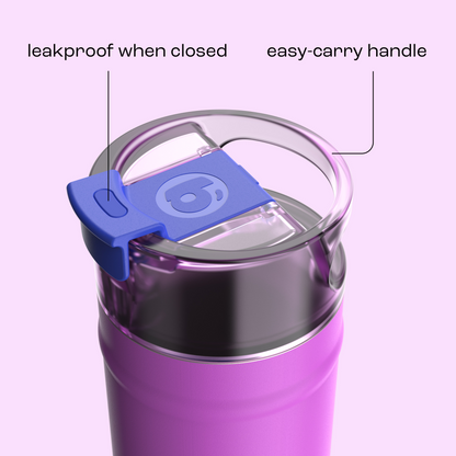 bubba 32 oz DualSip Insulated Stainless Steel Water Bottle - Mood Booster - US 6571