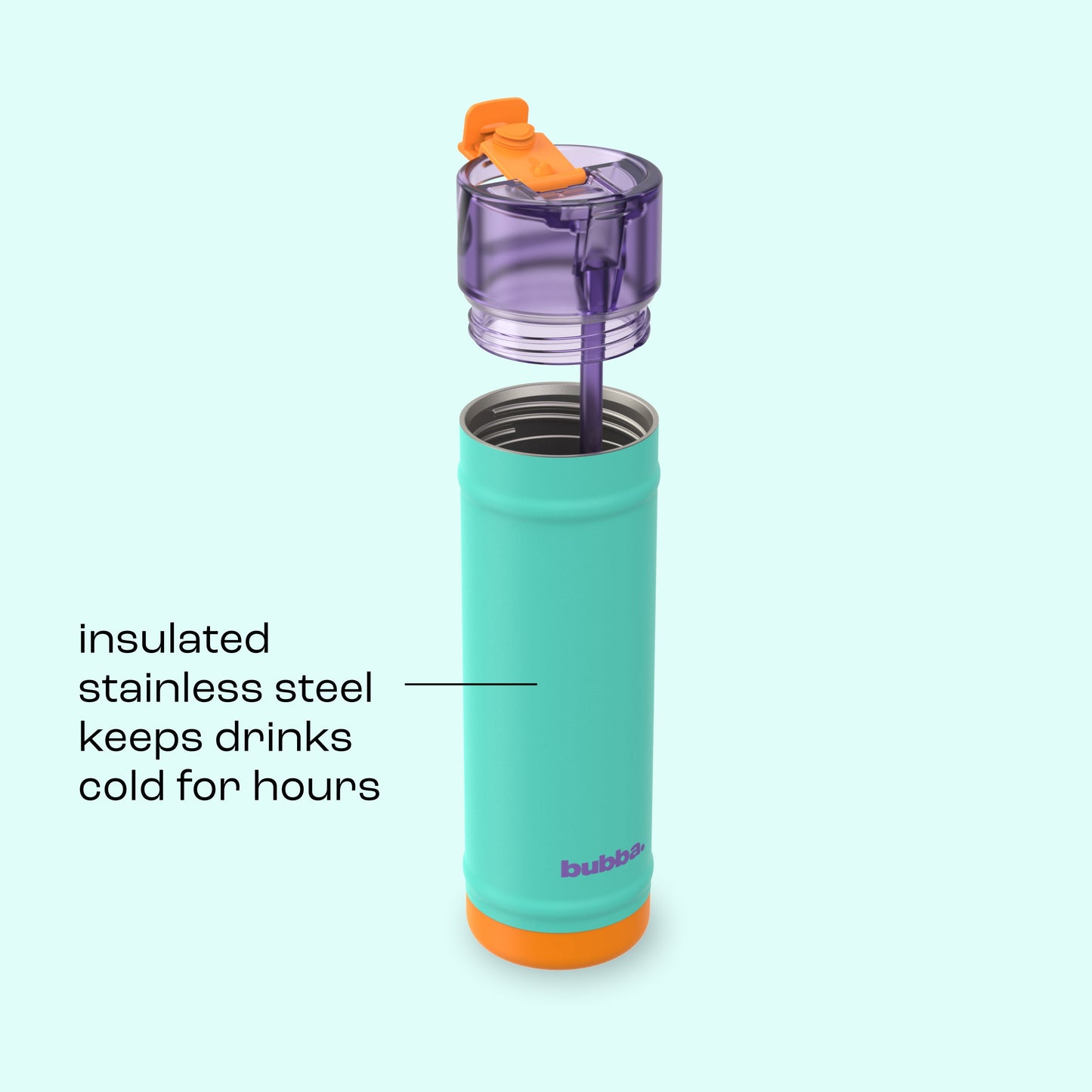 bubba 24 oz DualSip Insulated Stainless Steel Water Bottle -  Field Trip - US 8846