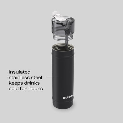 bubba 24 oz DualSip Insulated Stainless Steel Water Bottle - Office Siren - US 9765