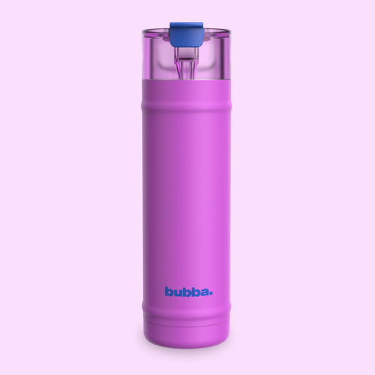 bubba 24 oz DualSip Insulated Stainless Steel Water Bottle - Mood Booster - US 9573