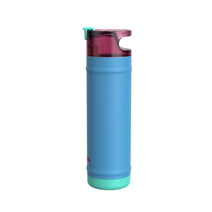 bubba 24 oz DualSip Insulated Stainless Steel Water Bottle - Blue Ribbon - US 1055
