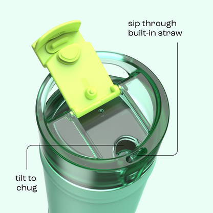 bubba 32 oz DualSip Insulated Stainless Steel Water Bottle - Tropical Eclipse - US 4830