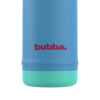 bubba 24 oz DualSip Insulated Stainless Steel Water Bottle - Blue Ribbon - US 1055