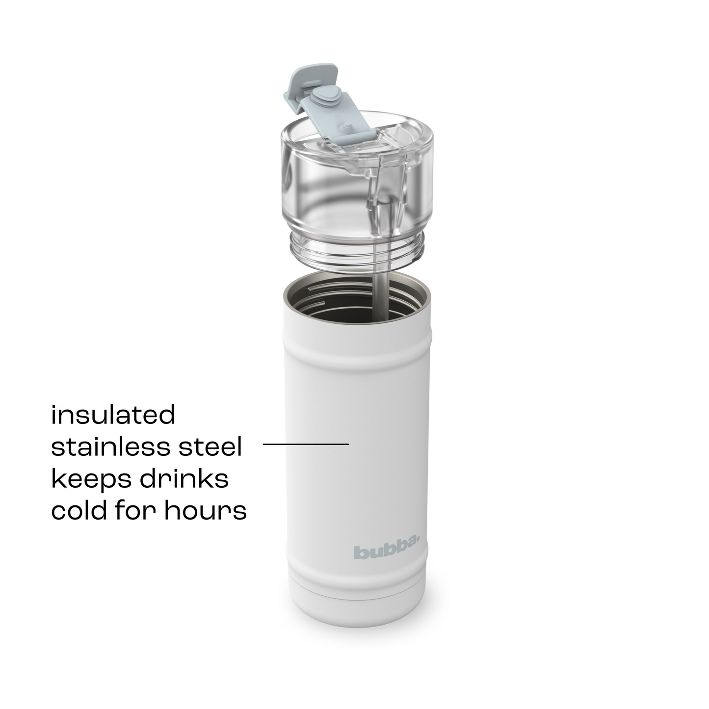 bubba 18 oz DualSip Insulated Stainless Steel Water Bottle - Fresh Kicks - US 7342