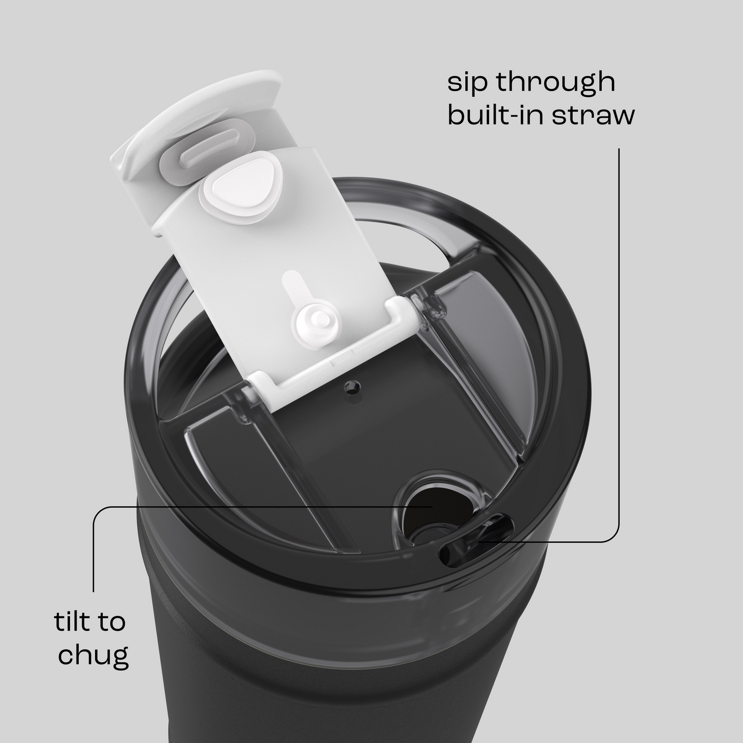 bubba 32 oz DualSip Insulated Stainless Steel Water Bottle - Office Siren - US 1963