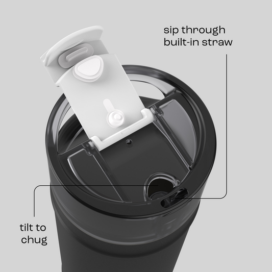 bubba 32 oz DualSip Insulated Stainless Steel Water Bottle - Office Siren - US 1963