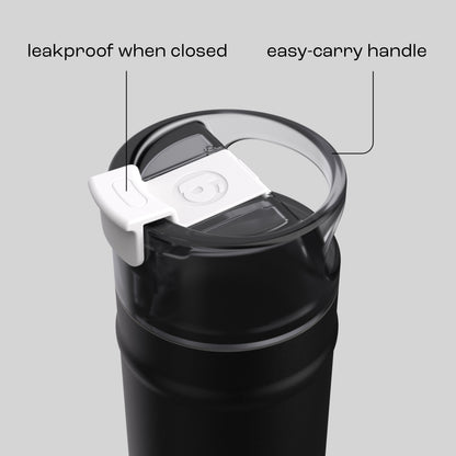 bubba 24 oz DualSip Insulated Stainless Steel Water Bottle - Office Siren - US 9765