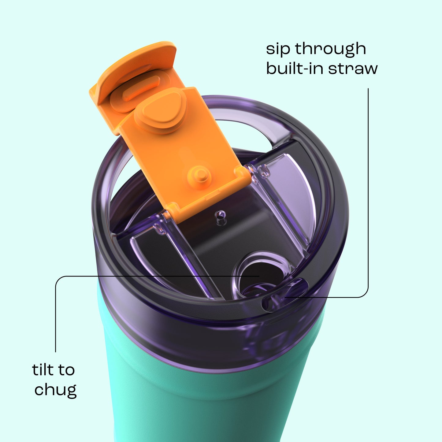bubba 24 oz DualSip Insulated Stainless Steel Water Bottle -  Field Trip - US 8846