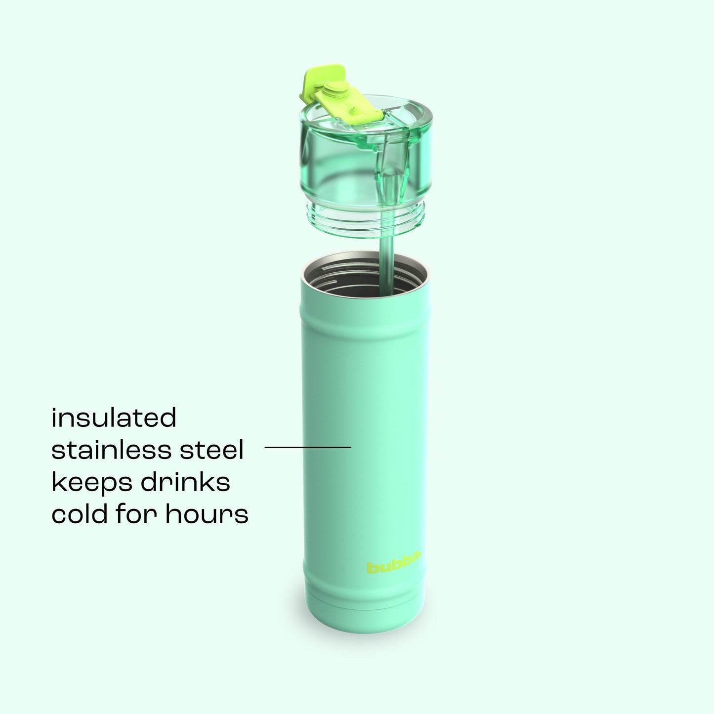 bubba 24 oz DualSip Insulated Stainless Steel Water Bottle - Tropical Eclipse - US 9819