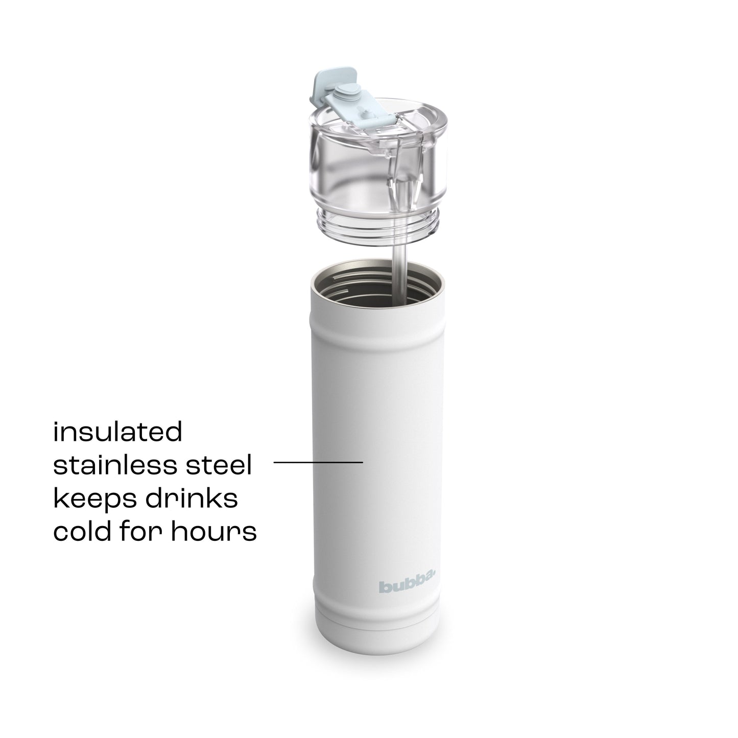 bubba 24 oz DualSip Insulated Stainless Steel Water Bottle - Fresh Kicks - US 8474